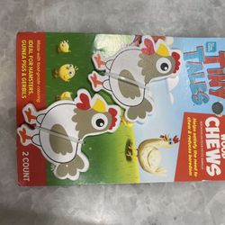 Tiny Tales Chicken Rooster Wood Chews for Hamster Guinea Pig Gerbil