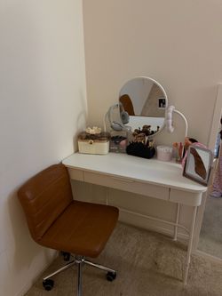 Makeup Vanity with Chair