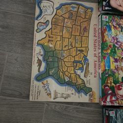 Puzzle Of USA
