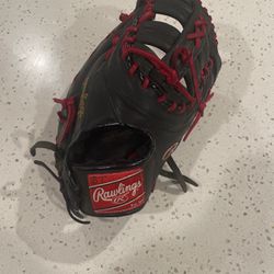 Freshly Relaced Rawlings 12” First Baseman’s Glove