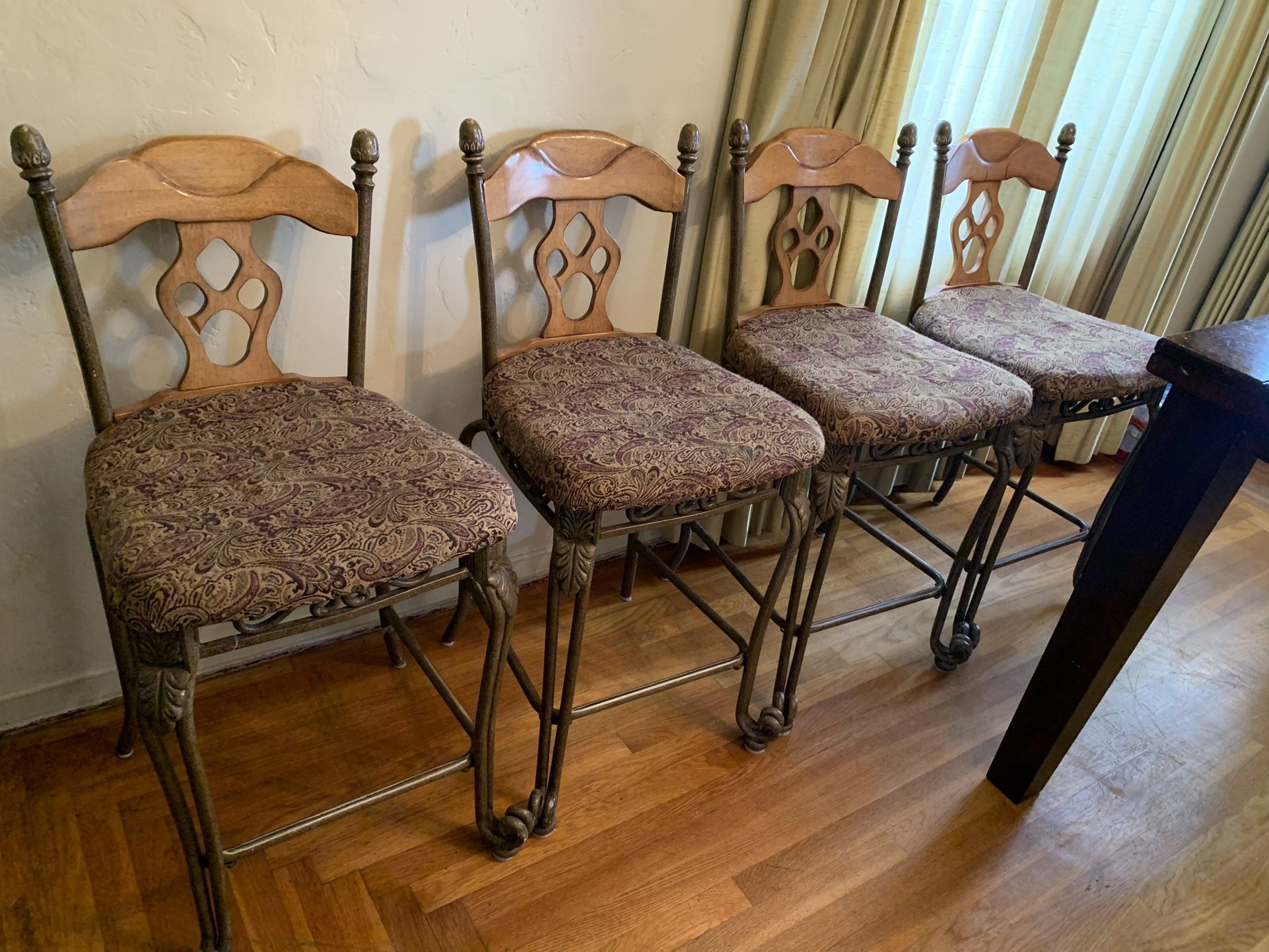 4 Ashley counter height stools/chairs