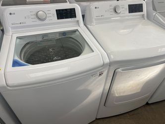 LG top load washer and dryer set   -free delivery