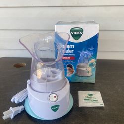 Vick Personal Electric Steam Inhaler, V1200 Compact & Lightweight
