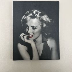Art - Marilyn Monroe On Canvas