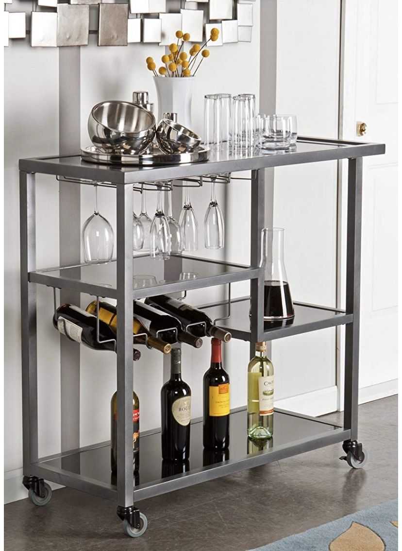 Sleek & Modern Bar Cart