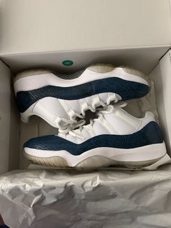 Jordan 11 Low Snake Skin Navy (2019)