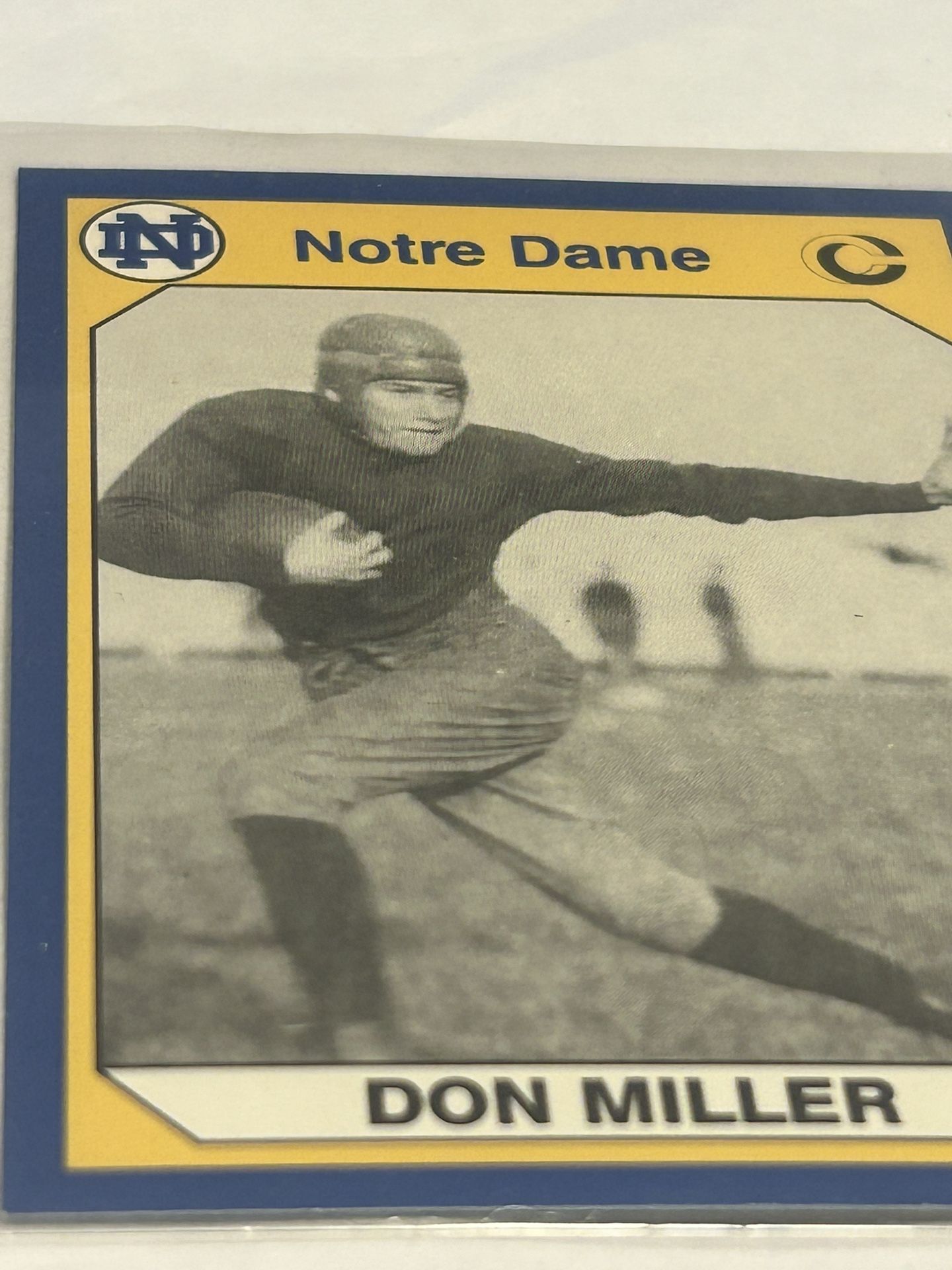 Notre Dame Halfback Player 1(contact info removed) Scoring 22, 23, 24, Points