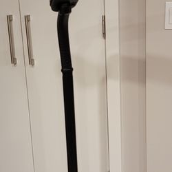 OttLite 24 Watt Floor Lamp with Flexible Neck and Weighted Base, Black