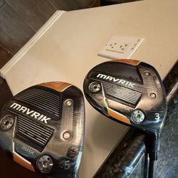 Callaway Mavrik Max Woods 3 & 5