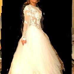 Custom  Handmade Wedding Dress