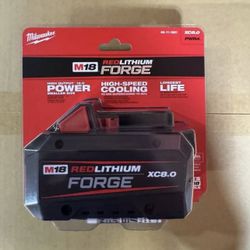 Milwaukee 8.0 Forge battery ($130