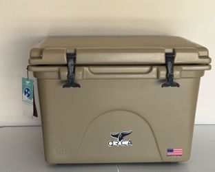 Orca 58QT Cooler Tan Yeti Style Heavy Duty Ice Chest