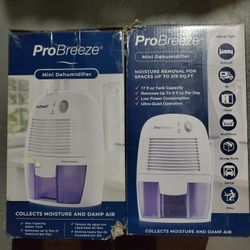 2 TWO Pro Breeze Mini Dehumidifiers Please Make Offer 