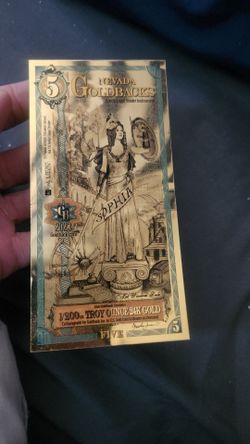 $5 Nevada Goldback