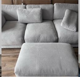 Gray Sectional Couch