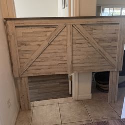 Headboard and Nightstand $40 OBO