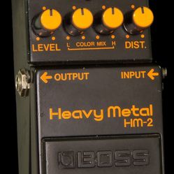 Boss Hm2 Heavy Metal Pedal