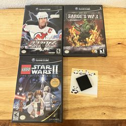 Nintendo GameCube Games and 251 Memory Card