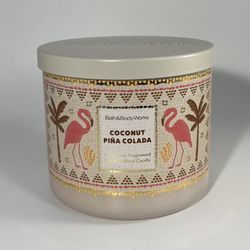 Bath & Body Works COCONUT PINA COLADA 3-Wick Scented Candle 14.5 Oz.