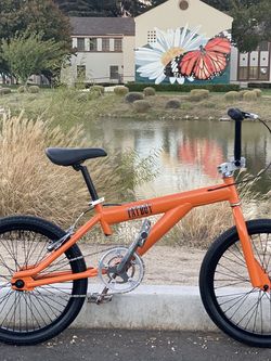 BMX ストリート bboy sk8 赤　レアパーツあり　福島県 Biomega Puma Boston folding BMX Muscle bike 