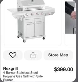 PROPANE GAS BBQ GRILL USED VERY CLEAN INSIDE