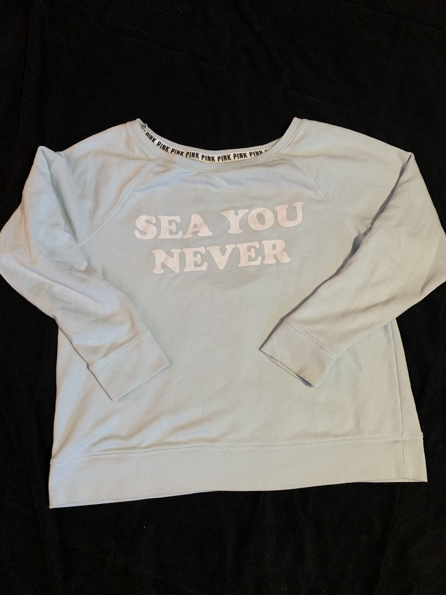 Victoria’s Secret PINK “Sea You Never” Open Back Top