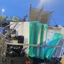 New some have scratches. 20 total. All with frames. All new. Starting at $50-$150 each. Mostly solid wood. A few are not solid. 3 taller than the rest