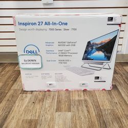 Dell Inspiron 7700 AIO 27-Inch Desktop Computer - 90 DAY WARRANTY - $1 DOWN - NO CREDIT NEEDED 