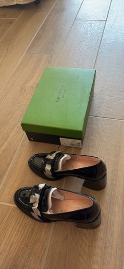 Kate Spade Leandra Heel Black Patent Worn Once