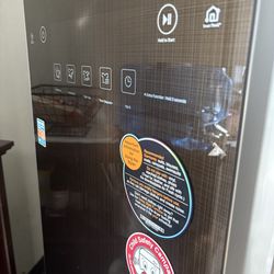 Like New Never Used. LG Styler Espresso Dark Brown Programmable Standing Fabric Steamer