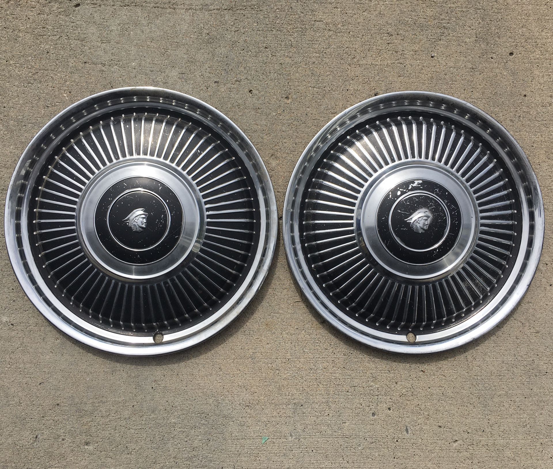 Mercury Comet Hubcaps (2)