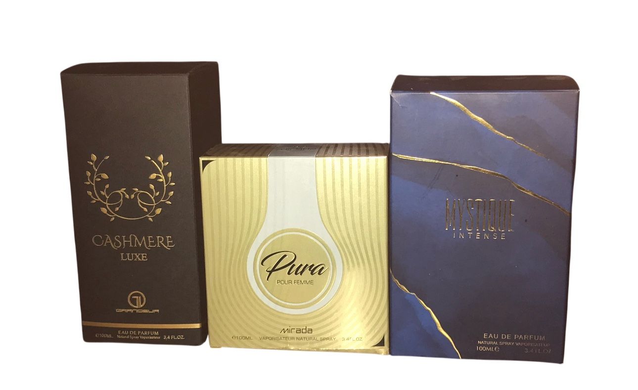 New Women’s 3 Perfume Gift Set