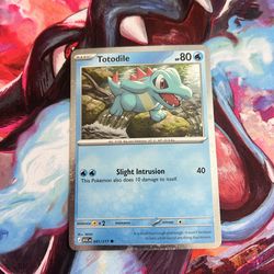 Totodile (Cosmos Holo) 041/217 Pokemon TCG Ascended Heroes Mega Evolution