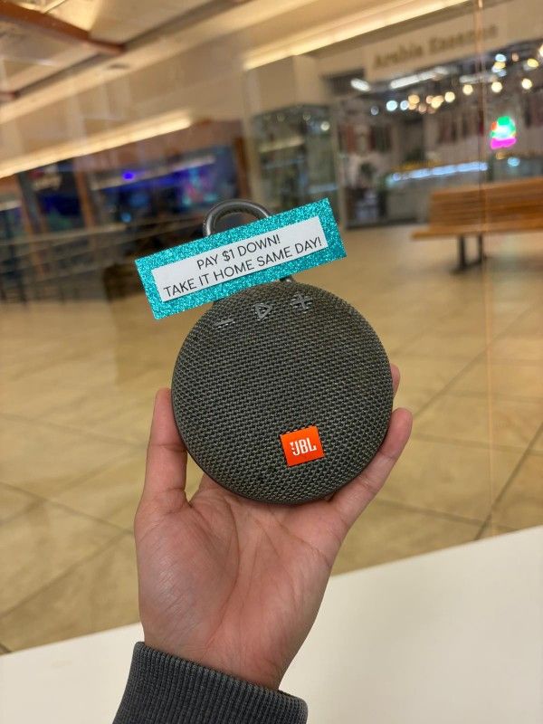 JBL Clip 3 Portable Bluetooth Speaker - Pay $5 today and the rest later!!