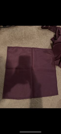 Deep Purple Cloth Napkins