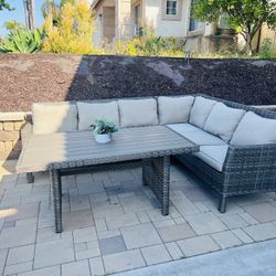 🌴😔 Patio Furniture Set In Like New Conditions 🌴🤩