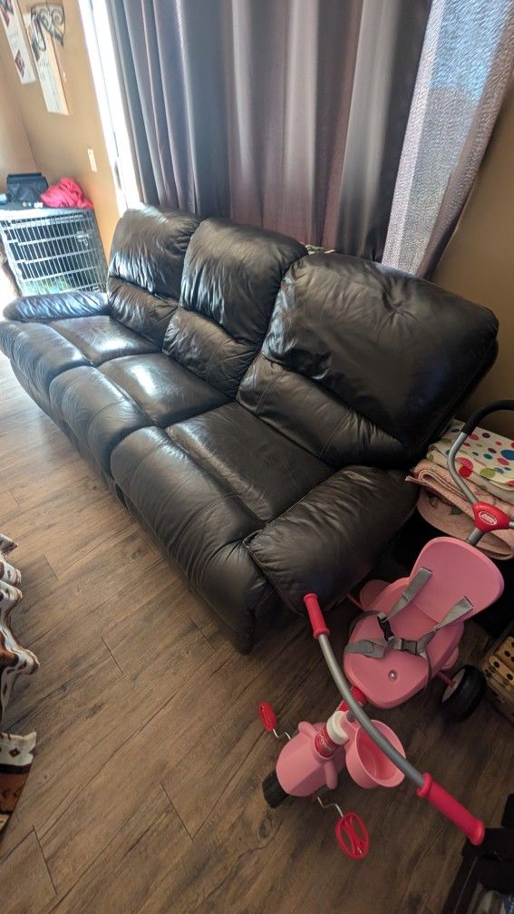 Used Leather Couch