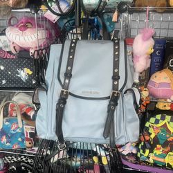 Michael Kors Leila Medium Flap with Studs and Black leather accents