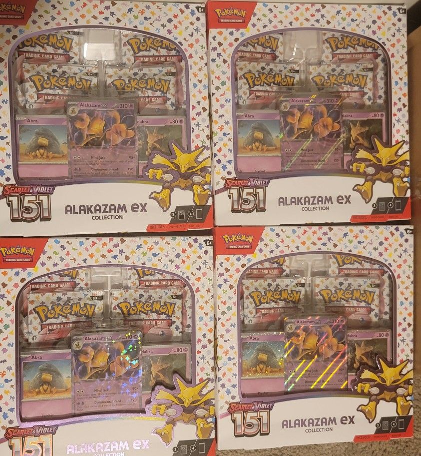 Pokemon 151 Alakazam Ex Collection
