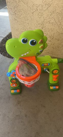 Dinosaur ball and basketball toy