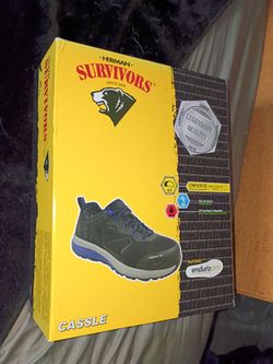 Survivor Work Shoes Steel/Composite Toe Slip Resistant Size 11