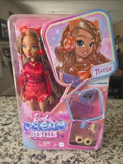 Barbie Dream Besties Teresa Doll with video game themed accessories