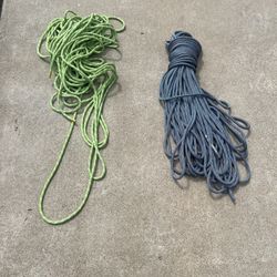 Tree Ropes 50 and 60 meters $199 for both 10,000 lbs breaking strength.