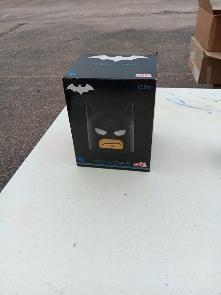 Brand New Batman Food Container