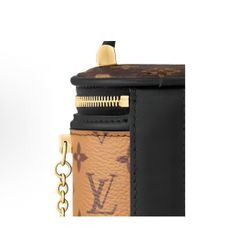 LOUIS VUITTON Micro Cannes Brand Logo Classic Monogram Canvas Cowhide Bucket Bag Handbag Women's Color Block(s买家44）82