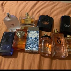 Dolce Gabbana Armani Saint Laurent Perfume Cologne 