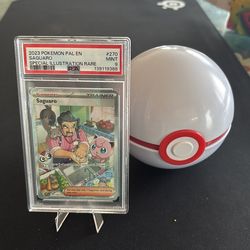 2023 pokemon pal en saguaro special illustration rare #270 psa 9