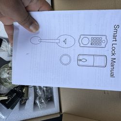 Keypad Deadbolt - Auto Locking, Illuminated Pad.