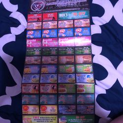 Selling These Cards For A Football Fundraiser Great Deals