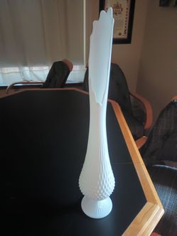 White Milk Vase